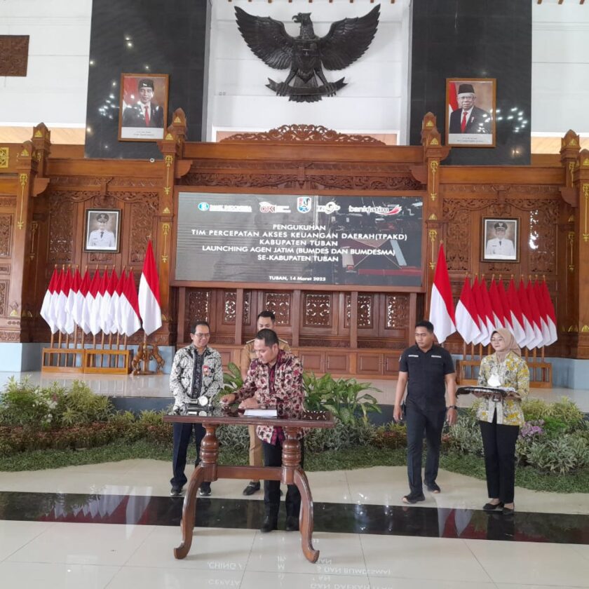 Launching Agen Bank Jatim