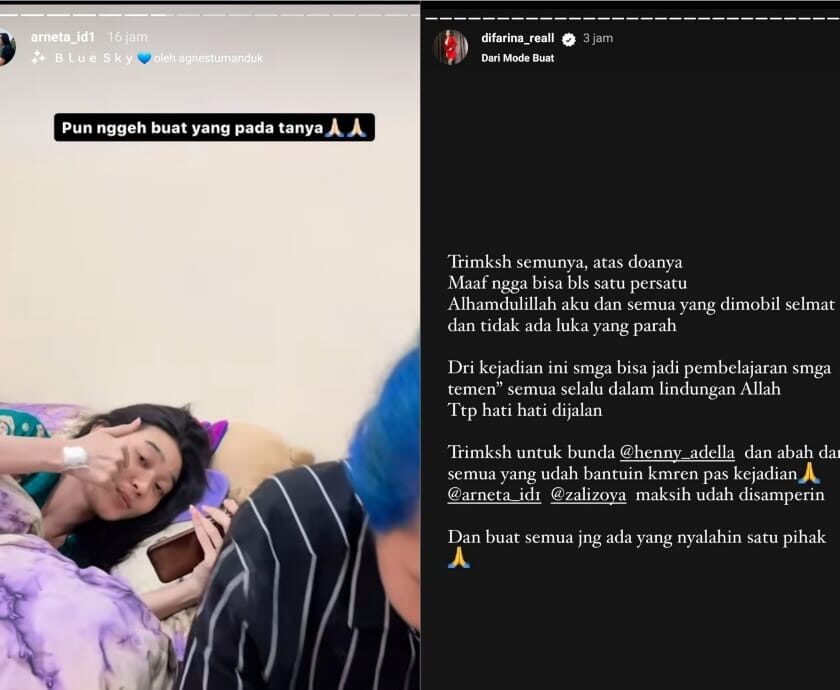 Kondisi Difarina Terkini