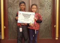 Membanggakan, Dua Pelajar SDN Kutorejo 1 Tuban Raih Penampilan Pantomim Terbaik Nasional FLS2N 2023