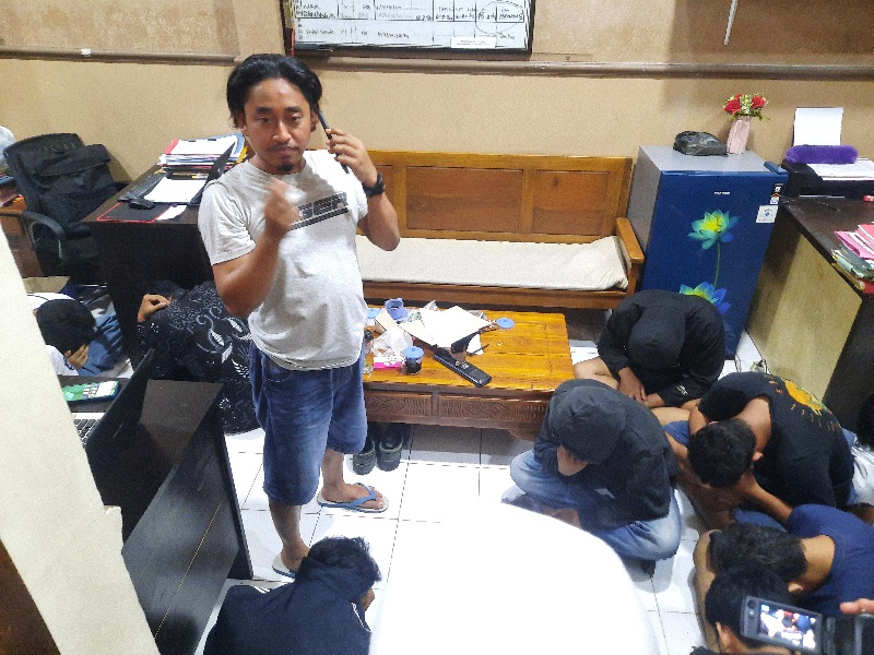 Gangster Tuban diamankan